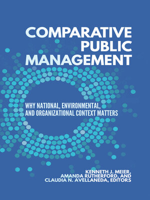 cover image of Comparative Public Management